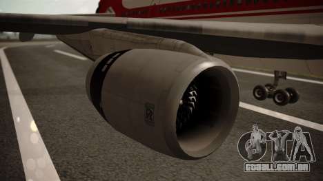 Lockheed L-1011 Air Lanka para GTA San Andreas