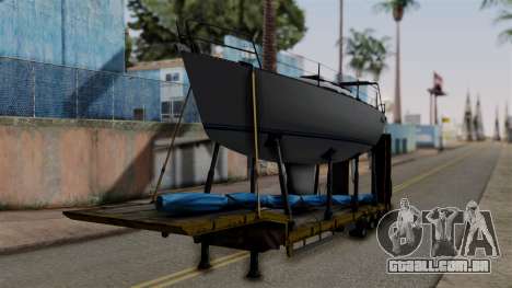 Overweight Trailer Yellow para GTA San Andreas