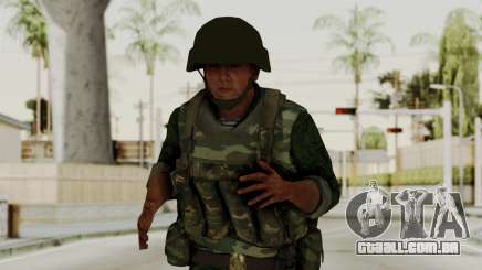 O airborne soldado para GTA San Andreas