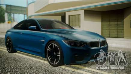 BMW M4 Coupe 2015 Brushed Aluminium para GTA San Andreas