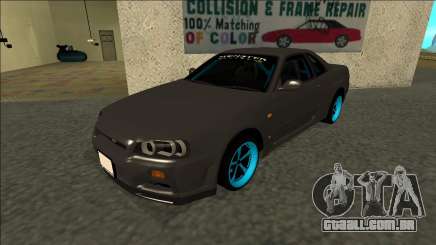 Nissan Skyline R34 Drift Monster Energy para GTA San Andreas