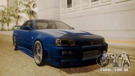 Nissan Skyline R34 FnF 4 para GTA San Andreas