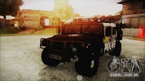Hummer H1 Police para GTA San Andreas