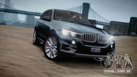 BMW X5 2015 para GTA 4