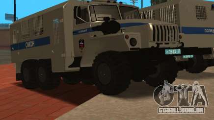 Ural 4320 de polícia de choque para GTA San Andreas