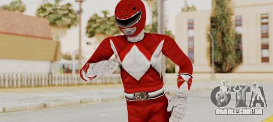 Mighty Morphin Power Rangers - Red para GTA San Andreas