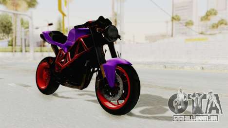 Ducati 1098 Nakedbike para GTA San Andreas