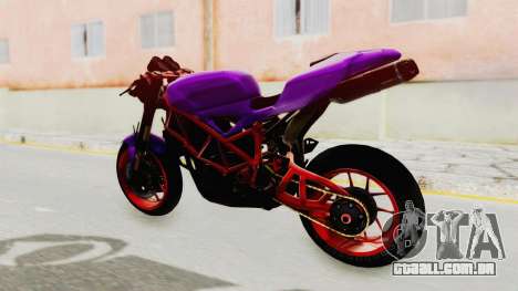 Ducati 1098 Nakedbike para GTA San Andreas