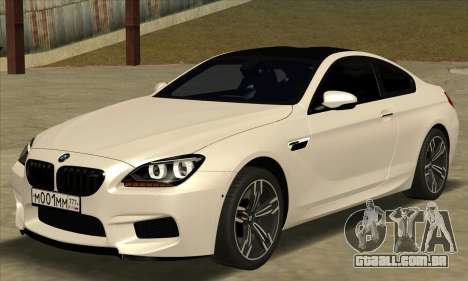 BMW M6 F13 Coupe para GTA San Andreas