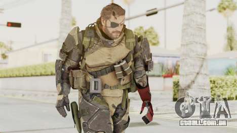 MGSV Phantom Pain Venom Snake Battle Dress para GTA San Andreas