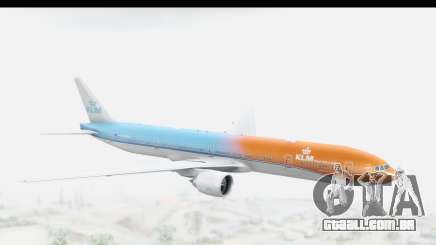 Boeing 777-300ER KLM Orange Pride para GTA San Andreas