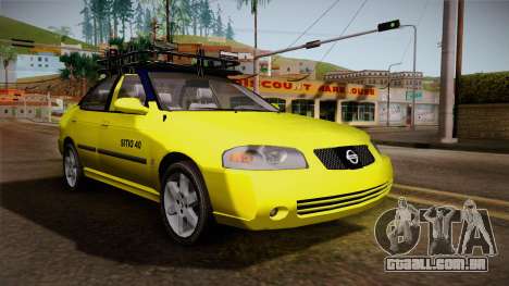 Nissan Sentra Taxi para GTA San Andreas