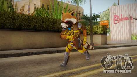 Marvel Future Fight - Rocket Raccon (ANAD) para GTA San Andreas