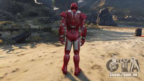 Iron Man Silver Centurion para GTA 5