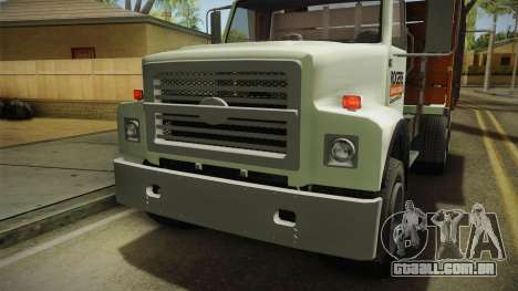 GTA 5 Vapid Scrap Truck Cleaner v2 IVF para GTA San Andreas