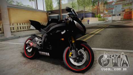 Yamaha YZF-R6 2008 para GTA San Andreas