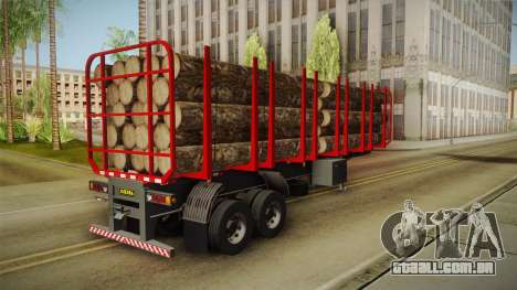 Double Trailer Timber Brasil v2 para GTA San Andreas