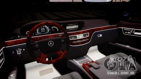 Mercedes-Benz W221 S500 para GTA 4