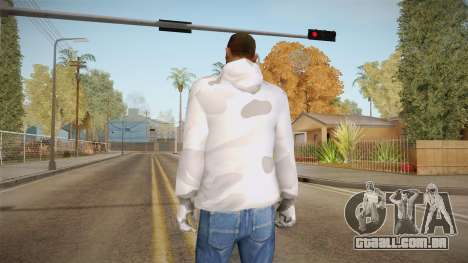 Inverno hoodies para GTA San Andreas