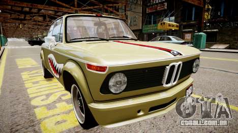 BMW 2002 Turbo 1973 para GTA 4