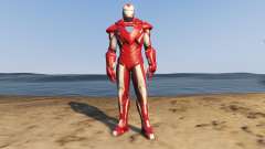 Iron Man Silver Centurion para GTA 5