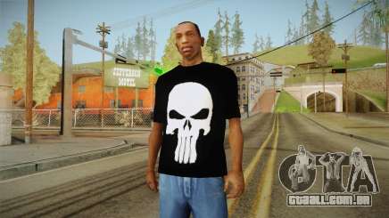 Crânio t-shirt para GTA San Andreas