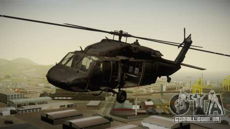 CoD 4: MW - UH-60 Blackhawk US Army Remastered para GTA San Andreas