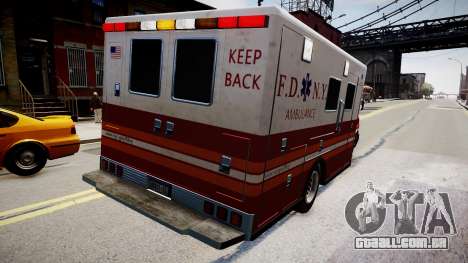 F.D.N.Y. Ambulance para GTA 4