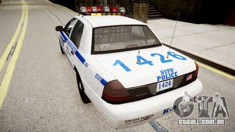 Ford Crown Victoria Police In 2009 para GTA 4