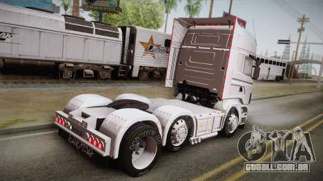 Scania R620 White Adabi para GTA San Andreas