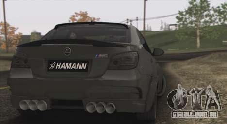 BMW E60 Hamann para GTA San Andreas