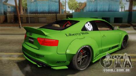 Audi S5 Liberty Walk LB-Works para GTA San Andreas
