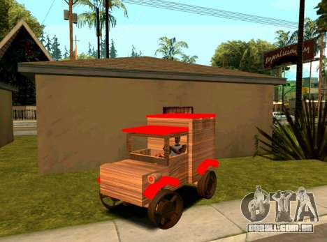 Wooden Toy Truck para GTA San Andreas