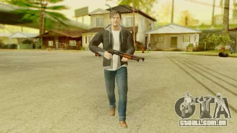 PS4 Norman Reedus para GTA San Andreas