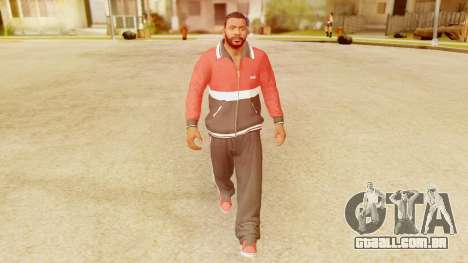 GTA 5 Franklin Jacket and Tracker Pant v2 para GTA San Andreas