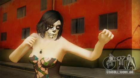 Halloween Surprise DLC Female Skin para GTA San Andreas