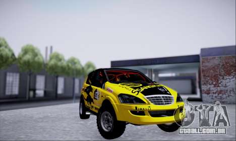 SsangYong Kyron 2 Rally Dacar para GTA San Andreas