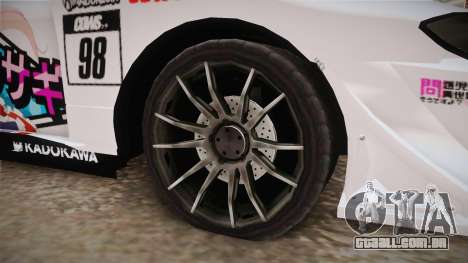 Nissan Silvia S15 Kurousagi Itasha para GTA San Andreas