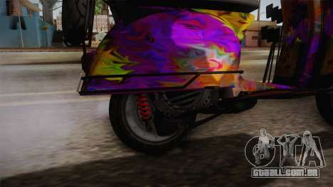 GTA 5 Pegassi Faggio Cool Tuning v1 para GTA San Andreas