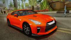 Nissan GT-R Premium 2017 para GTA San Andreas