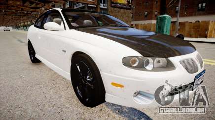 Pontiac GTO branco para GTA 4