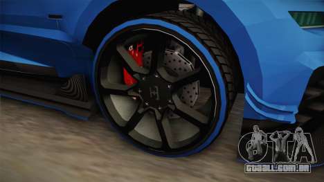 GTA 5 Truffade Nero Custom para GTA San Andreas