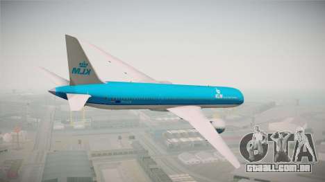 Boeing 787 KLM para GTA San Andreas