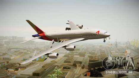 Airbus A380 Asiana Airline para GTA San Andreas