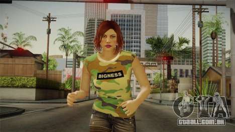 GTA 5 Online DLC Female Skin para GTA San Andreas