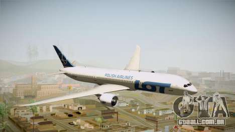 Boeing 787 LOT Polish Airlines para GTA San Andreas