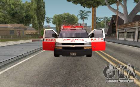 Ambulância Palestina para GTA San Andreas