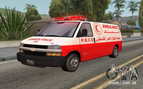 Ambulância Palestina para GTA San Andreas