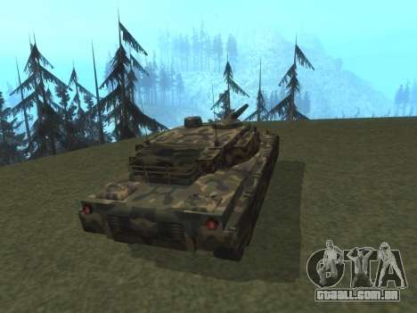 Rhino floresta camo para GTA San Andreas