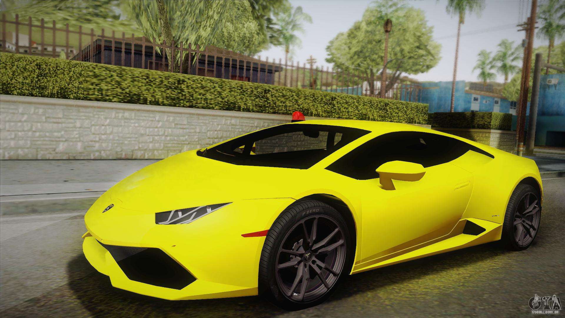  Lamborghini  Huracan  FBI 2014 para GTA San Andreas